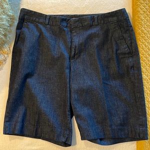 Banana Republic dark jean Bermuda shorts